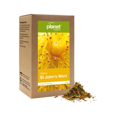 Planet Organic Organic Herbal Tea St John's Wort Loose Leaf 75g